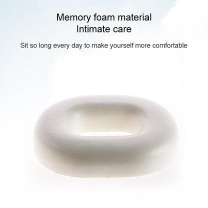 Slow Resilience Memory Foam Office Hip Pad After Hemorrhoids Operation Cushion(Coffee Color) - Cushions & Pillows by buy2fix | Online Shopping UK | buy2fix