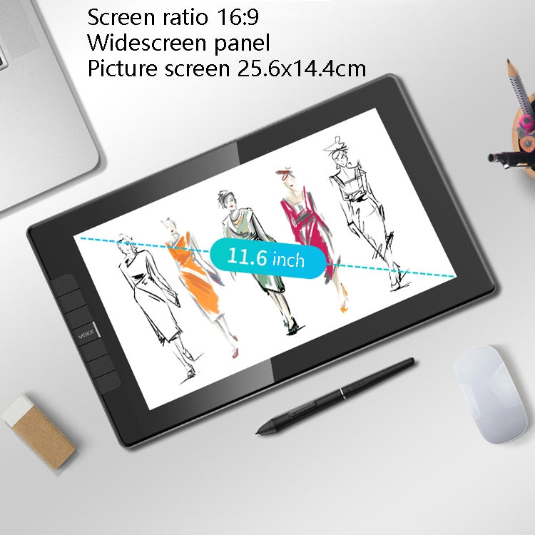 VEIKK VK1200 Digital Screen Hand Drawing Screen Electronic Painting Board -  by VEIKK | Online Shopping UK | buy2fix