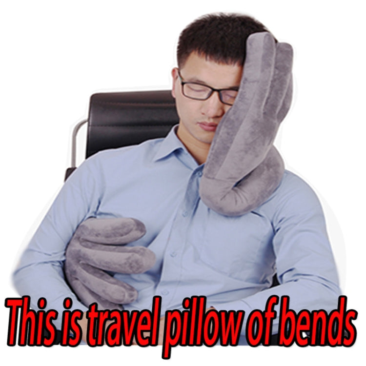 LC-07 Travel Head Pillow Car Headrest Office Lunch Break Pillow(Pink) - Cushions & Pillows by buy2fix | Online Shopping UK | buy2fix