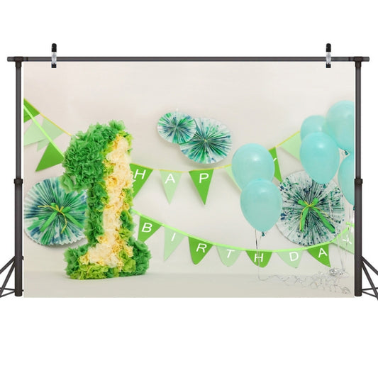 2.1m x 1.5m One Year Old Birthday Photography Background Cloth Birthday Party Decoration Photo Background(585) - Camera Accessories by buy2fix | Online Shopping UK | buy2fix