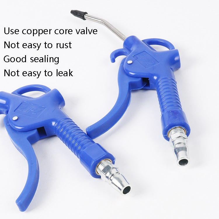 4 PCS Large Air Volume Metal Pneumatic High-Pressure Dust Collector Dust Blowing Pneumatic Tool, Specification: Long, Random Color Delivery - Others by buy2fix | Online Shopping UK | buy2fix