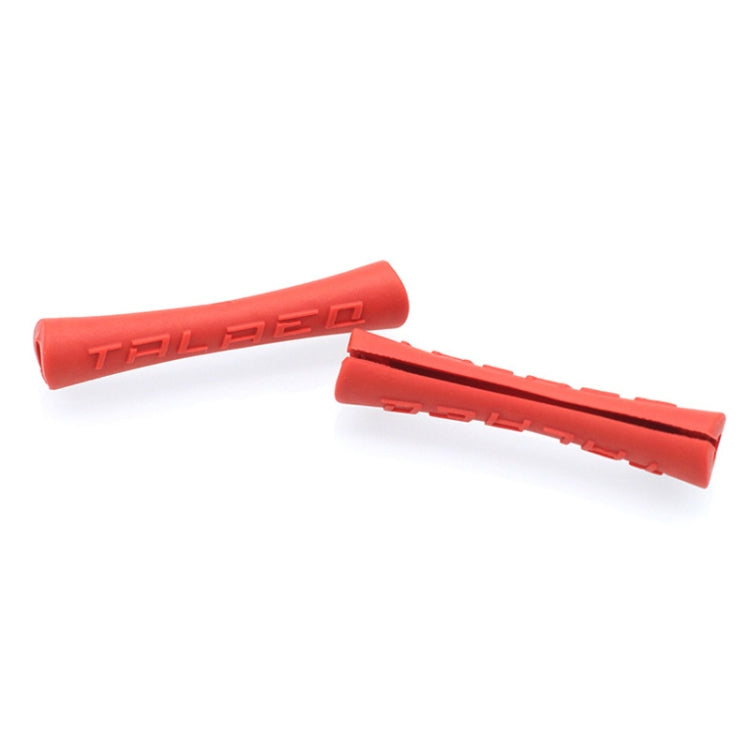 20 PCS TRLREQ Mountain Road Bicycle Frame Opening Protective Cover Variable Speed Brake Line Tube Car Paint Anti-Abrasion Rubber Cover(Red) - Outdoor & Sports by buy2fix | Online Shopping UK | buy2fix