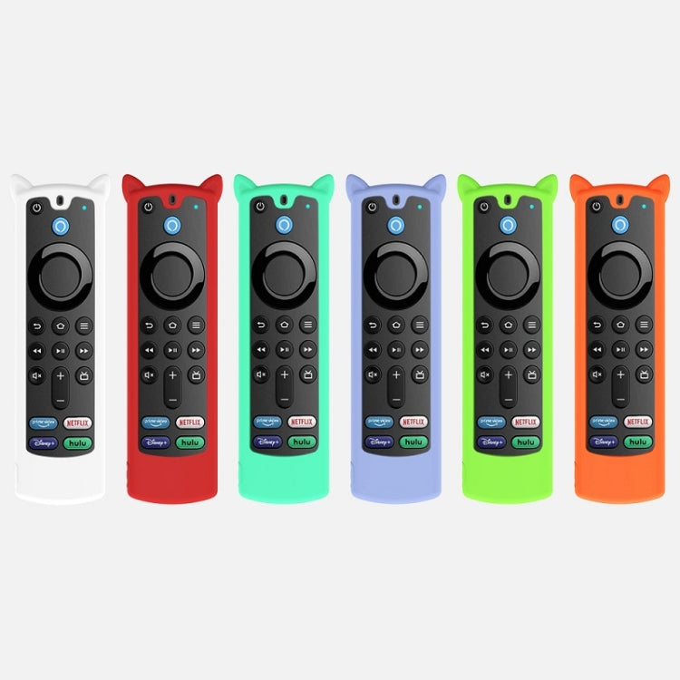 2 PCS Y26 Remote Control Case For Amazon ALEXA Voice Remote 3rd Gen(Ice Blue) - Consumer Electronics by buy2fix | Online Shopping UK | buy2fix
