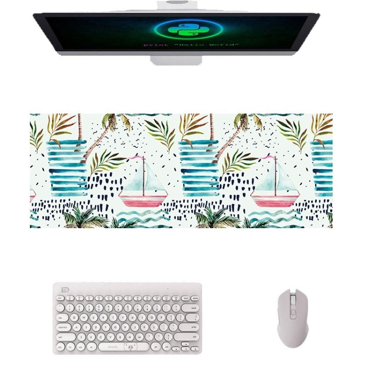 800x300x2mm  Office Learning Rubber Mouse Pad Table Mat(12 Tropical Rainforest) - Mouse Pads by buy2fix | Online Shopping UK | buy2fix