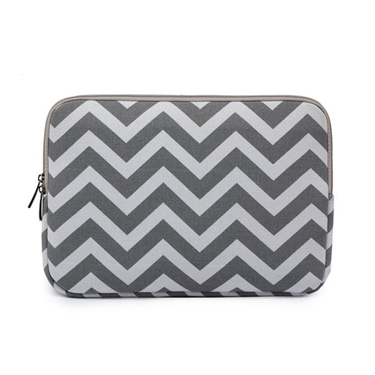 LiSEN LS-525 Wavy Pattern Notebook Liner Bag, Size: 14 inches(Gray) - 14.1 inch by LiSEN | Online Shopping UK | buy2fix