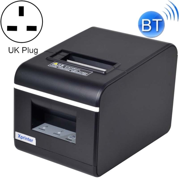 Xprinter XP-Q90EC 58mm Portable Express List Receipt Thermal Printer, Style:USB+Bluetooth(UK Plug) - Printer by Xprinter | Online Shopping UK | buy2fix