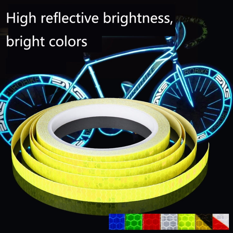 5 Rolls Bicycle Mountain Bike Motorcycle Sticker Car Contour Reflective Sticker Night Riding Reflective Sticker, Size: 2 x 800cm(Blue) - Decorative Accessories by buy2fix | Online Shopping UK | buy2fix