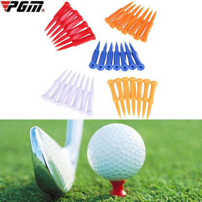 60 PCS PGM QT012 Golf Ribbon Needle Golf Plastic Ball TEE, Random Color Delivery, Specification: 57mm - Golf Accessories by PGM | Online Shopping UK | buy2fix