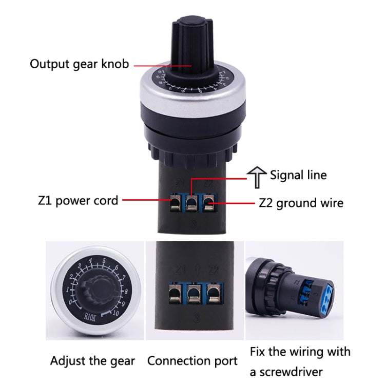 Adjustable Car Sensor Signal Analog Generator(Black) - In Car by buy2fix | Online Shopping UK | buy2fix
