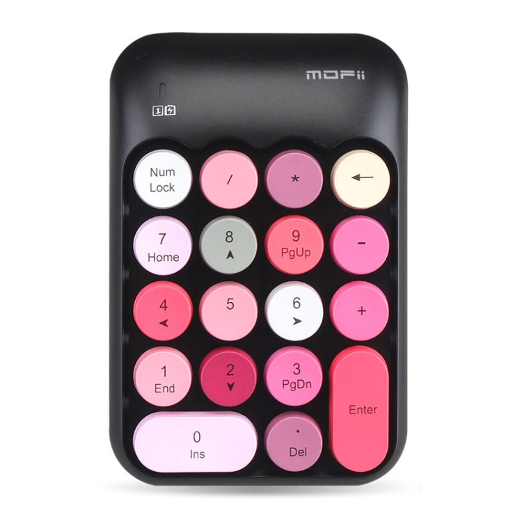 MOFii X910 2.4G 18 Keys 1600 DPI Wireless Numeic Keypad(Black) - Wireless Keyboard by MOFii | Online Shopping UK | buy2fix
