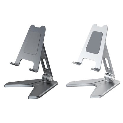 Boneruy P10 Aluminum Alloy Mobile Phone Tablet PC Stand,Style: Tablet Silver - Desktop Holder by BONERUY | Online Shopping UK | buy2fix