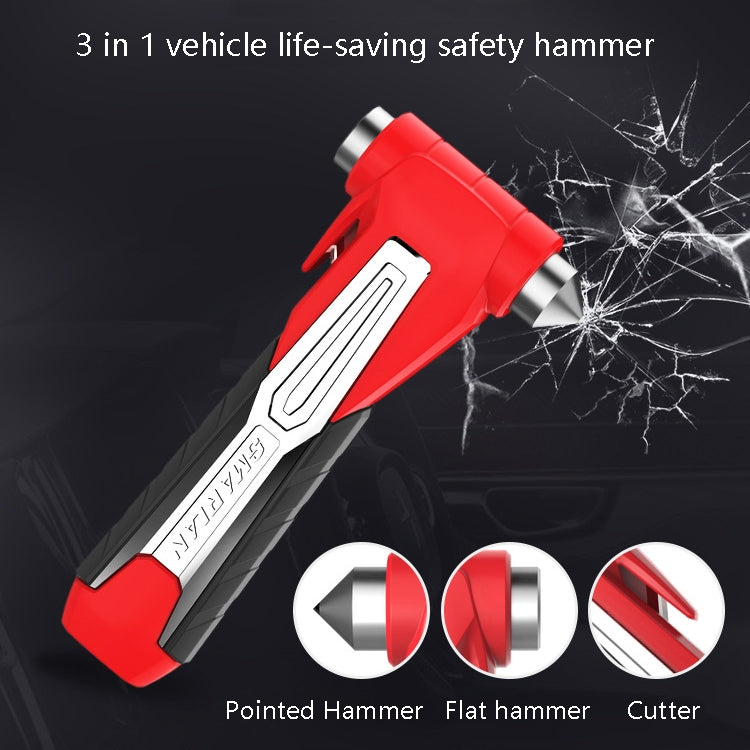 CS-B07 Car Multi-Function Emergency Hammer Fire Escape Hammer(Red) - In Car by buy2fix | Online Shopping UK | buy2fix