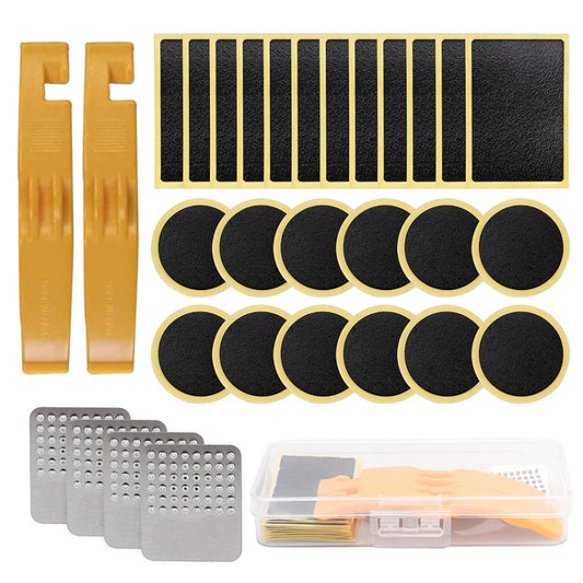 30 PCS / Set Yellow Tire Lever  Bicycle Tire Repair Kit - Outdoor & Sports by buy2fix | Online Shopping UK | buy2fix