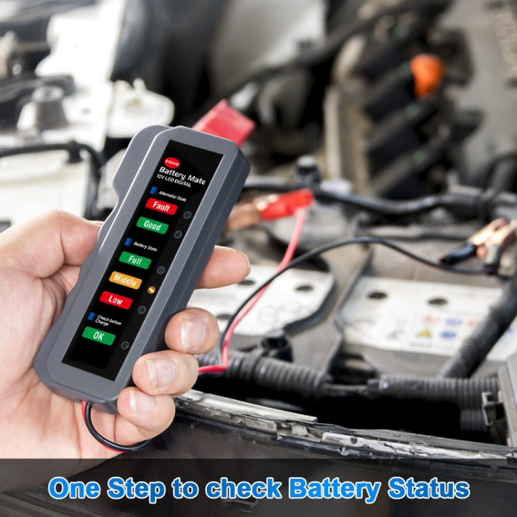 12V Automotive Battery Tester Fault Diagnosis Instrument - In Car by buy2fix | Online Shopping UK | buy2fix