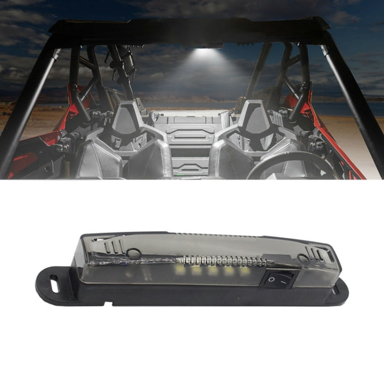 T-S007 Motorcycle Retrofit LED Bar Light Accessories For Polaris RZR(Smoke) - In Car by buy2fix | Online Shopping UK | buy2fix