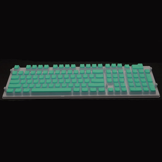 Pudding Double-layer Two-color 108-key Mechanical Translucent Keycap(Cyan) - Silicone / Sticker by buy2fix | Online Shopping UK | buy2fix