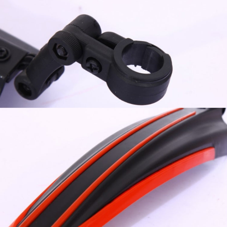 5 Sets  Dual Color Bicycle Mudguard Mountain Bike Fenders Set(Black Red) - Outdoor & Sports by buy2fix | Online Shopping UK | buy2fix