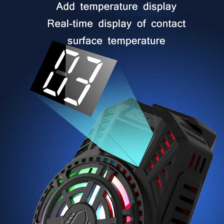 S06 Mobile Phone Semiconductor Refrigeration Silent Radiator(Black) - Cooling Fan Radiator by buy2fix | Online Shopping UK | buy2fix