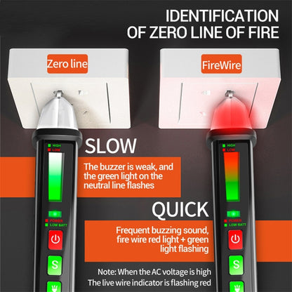 ANENG Multifunctional Electrician Leakage Induction Pen(VC1015) - Voltage Detector by ANENG | Online Shopping UK | buy2fix