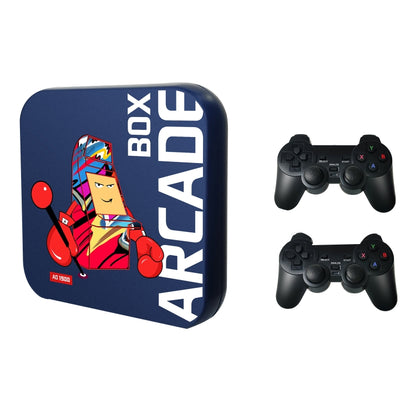 Arcade Box 128G Wireless Video Game Machine Box 4K HD Display For PS1/PSP/N64/DC, EU Plug - Pocket Console by buy2fix | Online Shopping UK | buy2fix