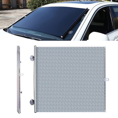 2 PCS Suction Cup Car Shade Curtain Window Telescopic Roller Blind, Size: 40x60cm Silver Lyser - In Car by buy2fix | Online Shopping UK | buy2fix