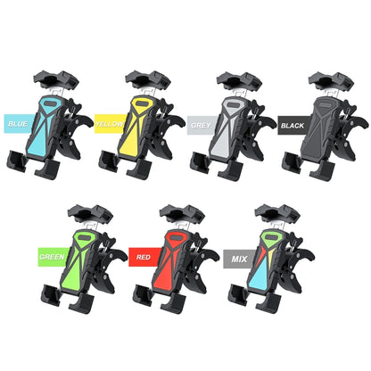 L101+M011 Outdoor Cycling Mechanical Locking Phone Holder(Green) - Outdoor & Sports by buy2fix | Online Shopping UK | buy2fix