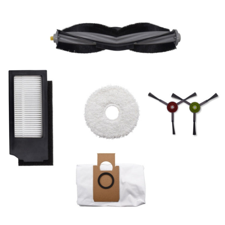 Main Brush + Filter + Mop + Dust Bag + Side Brush Set  for Ecovacs X1 - Consumer Electronics by buy2fix | Online Shopping UK | buy2fix