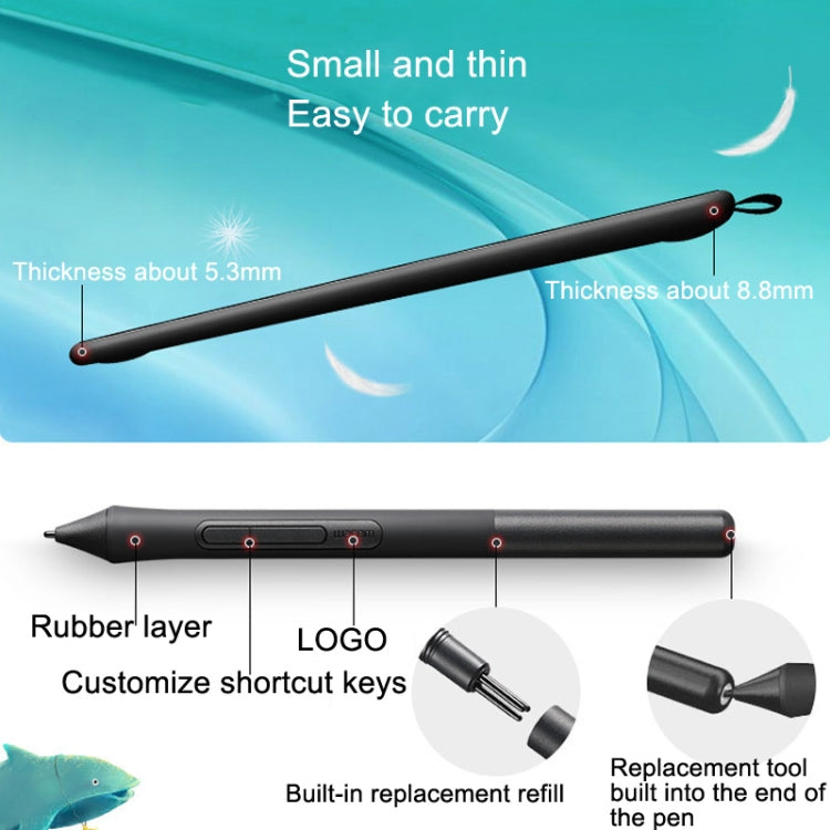 Wacom Bluetooth Pen Tablet USB Digital Drawing Board(Black) - Consumer Electronics by Wacom | Online Shopping UK | buy2fix