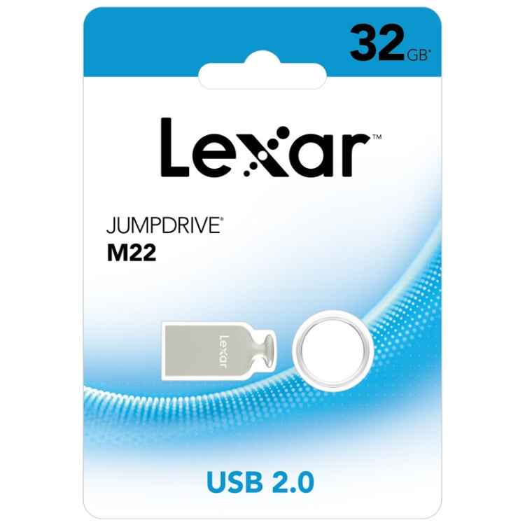 Lexar Car Portable Mini Computer System USB Flash Drive, Capacity: 32GB(Silver Gray) - USB Flash Drives by Lexar | Online Shopping UK | buy2fix