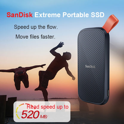 SanDisk E30 High Speed Compact USB3.2 Mobile SSD Solid State Drive, Capacity: 1TB - External Solid State Drives by SanDisk | Online Shopping UK | buy2fix