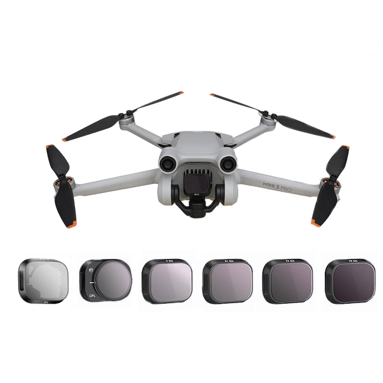 RCSTQ Aluminum Alloy Adjustable Filter Accessories for DJI Mini 3 Pro,Style: ND32 - Other by RCSTQ | Online Shopping UK | buy2fix