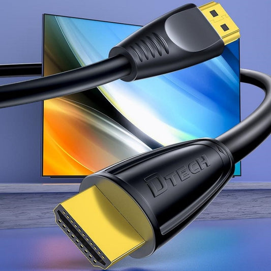 DTECH HDMI 2.0 HD Connection Cable 4K 60Hz Computer TV Connection Cable, Length: 1.5m - Cable by DTECH | Online Shopping UK | buy2fix