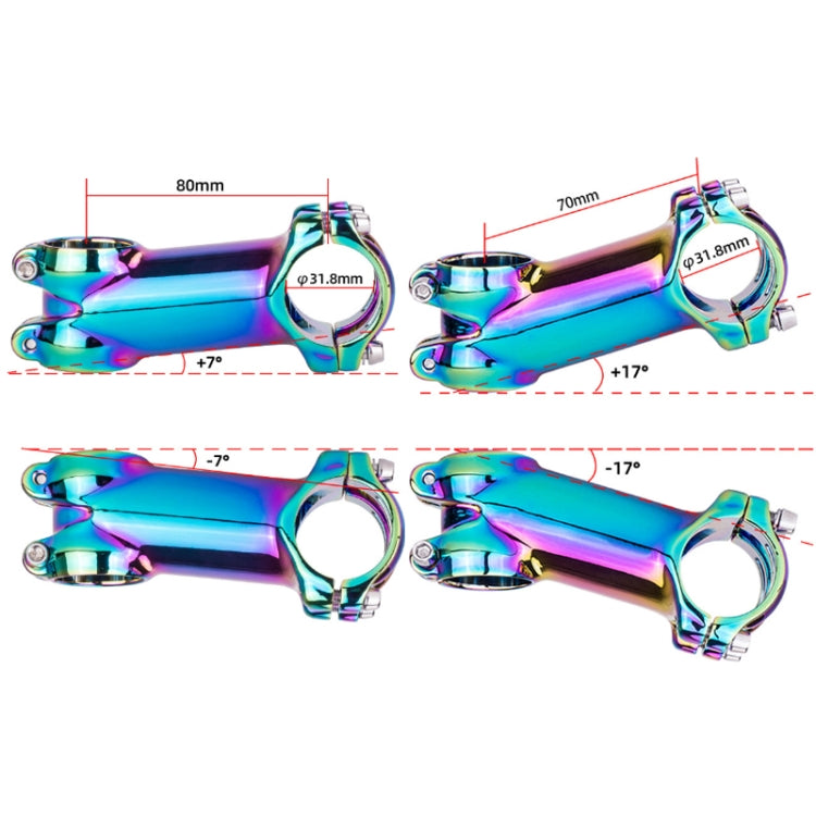 ZTTO Mountain Bike Colorful Aluminum Positive & Negative Riser(7 Degrees 70mm) - Outdoor & Sports by ZTTO | Online Shopping UK | buy2fix