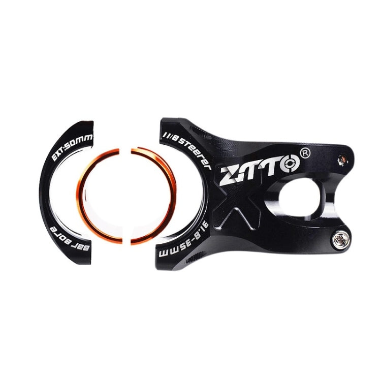 ZTTO Bicycle Handlebar Hollow 0 Degree Short Riser(Red) - Others by ZTTO | Online Shopping UK | buy2fix