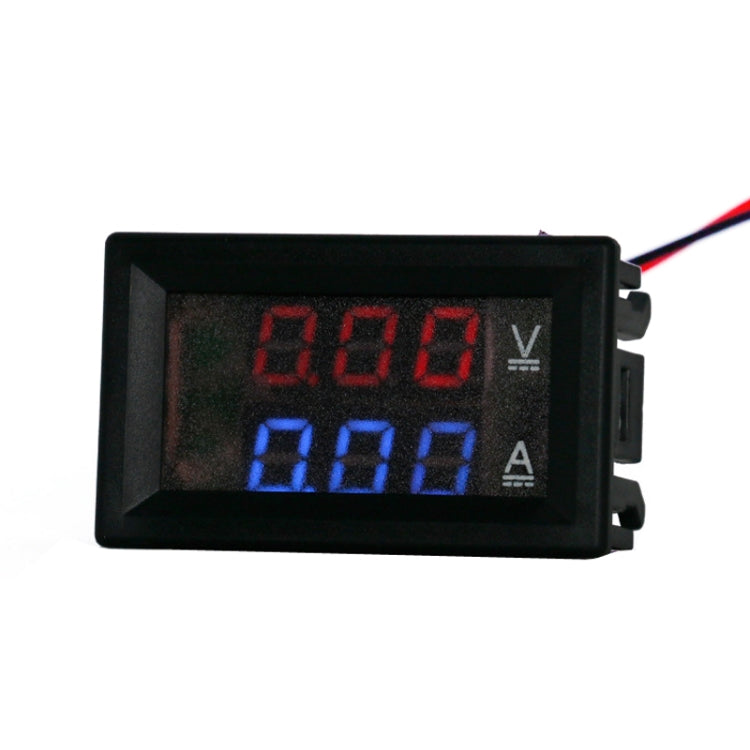 Dual-Display Voltage Current Meter Digital DC Voltage Meter, Specification: 50A (Red Blue) - Consumer Electronics by buy2fix | Online Shopping UK | buy2fix