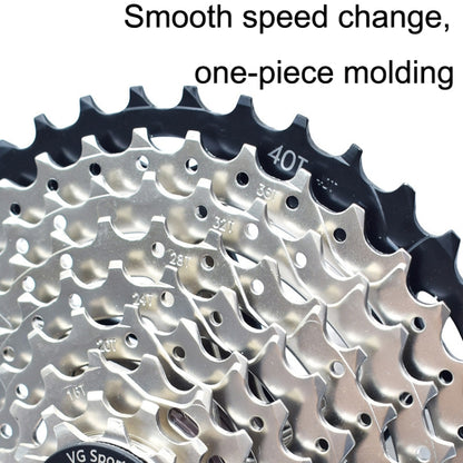 VG SPORTS Bicycle Lightweight Wear -Resistant Flywheel 9 Speed Mountains 11-40T - Outdoor & Sports by buy2fix | Online Shopping UK | buy2fix