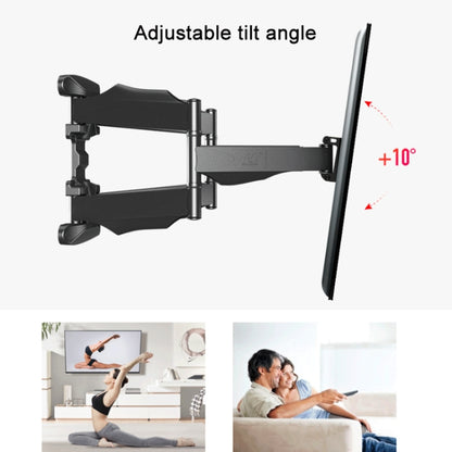 NORTH BAYOU Telescopic Swivel TV Monitor Wall Mount Bracket For 32-60 inch - Consumer Electronics by NORTH BAYOU | Online Shopping UK | buy2fix