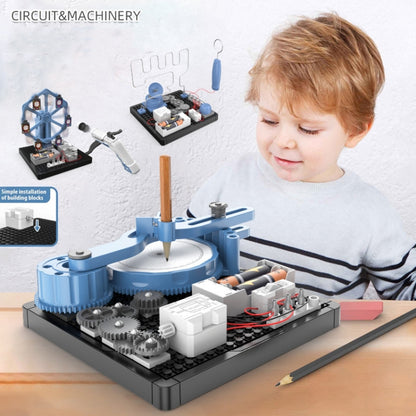 Self-assembled DIY Electromagnetic Maze Toy Circuit Mechanical Toys(DL0102 Bumper Maze) - DIY Developmental Toys by buy2fix | Online Shopping UK | buy2fix