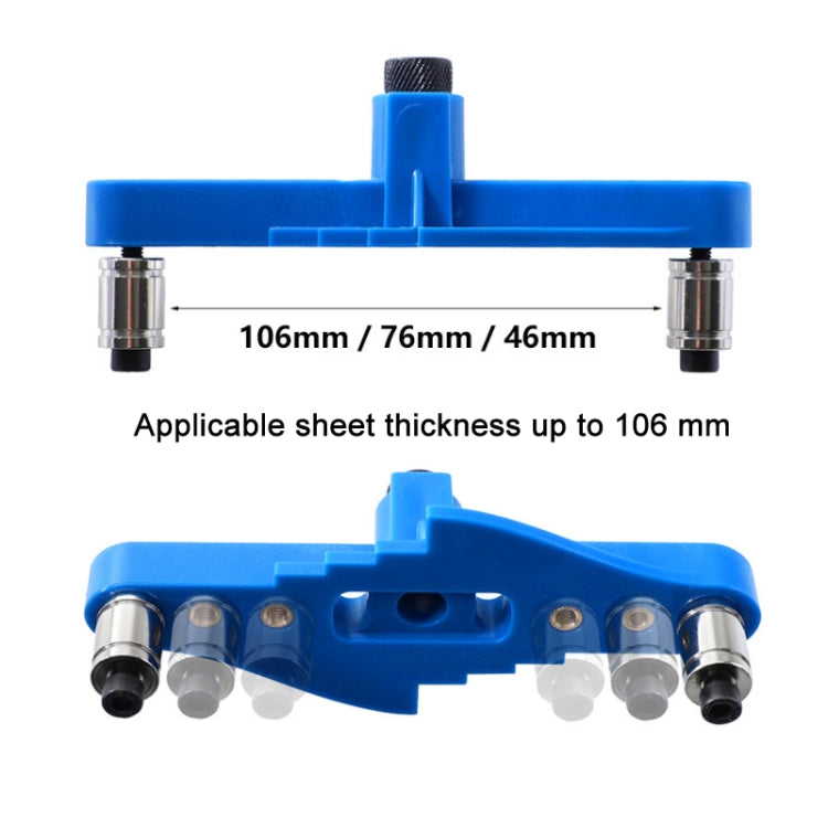 DIY Woodworking Hole Locator Self-Centering Marker, Model: Orange Drill Bit+60 Wood Tips+Top - Others by buy2fix | Online Shopping UK | buy2fix