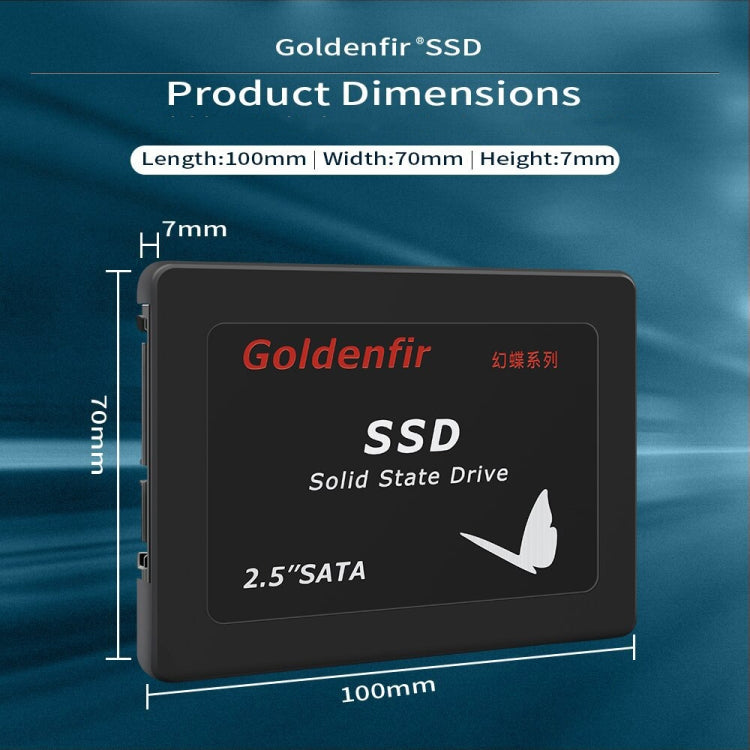Goldenfir T650 Computer Solid State Drive, Flash Architecture: TLC, Capacity: 128GB - Computer & Networking by Goldenfir | Online Shopping UK | buy2fix