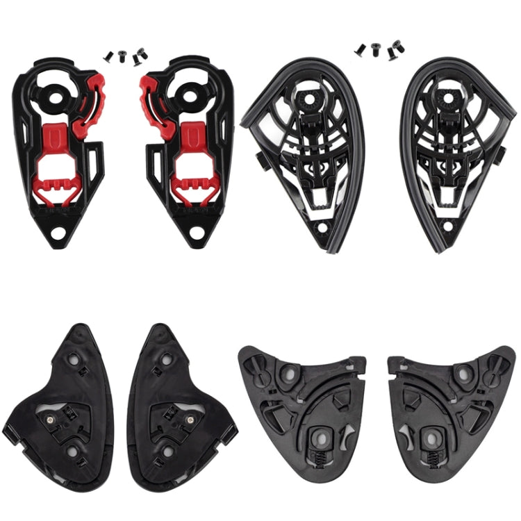 1 Pair Motorcycle Helmet Accessories K1 / K3SV / K5 Lens Base - In Car by buy2fix | Online Shopping UK | buy2fix