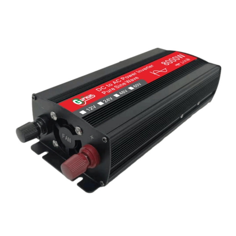 Gurxun 8000W High Power Household Car Sine Wave Inverter, Specification: 12V To 220V - In Car by Gurxun | Online Shopping UK | buy2fix