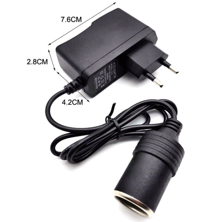 2PCS 220V To 12V Power Converter Car Power Adapter UK Plug - In Car by buy2fix | Online Shopping UK | buy2fix