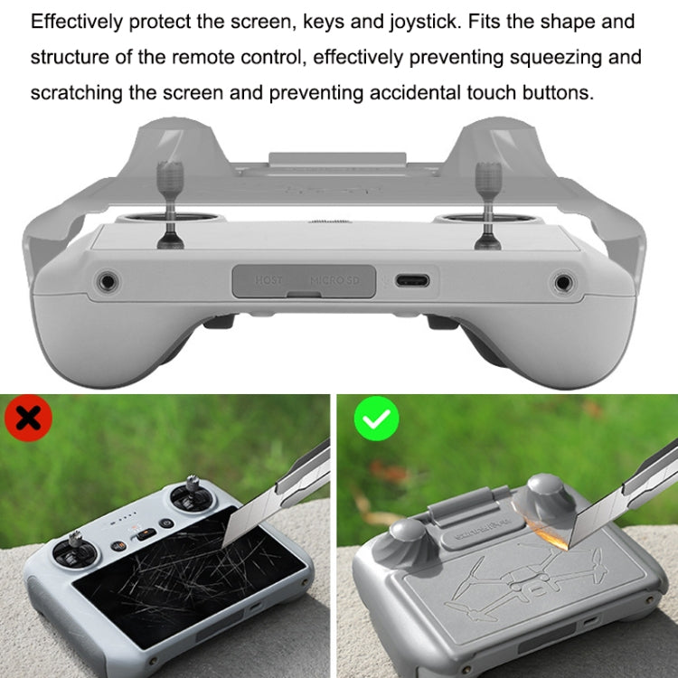 Sunnylife MM3-YK466 RC Joystick Screen Scratch Resistant Remote Control Protective Hood for DJI Mini 3 Pro(Grey) - Other by Sunnylife | Online Shopping UK | buy2fix