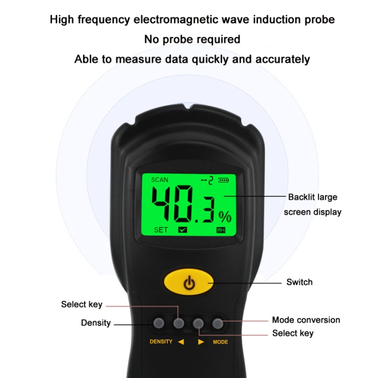 Smart Sensor AS981 High Precision Wood Moisture Tester - Consumer Electronics by Smart Sensor | Online Shopping UK | buy2fix