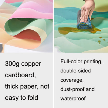 3D Double-Sided Matte Photography Background Paper(Powder Makeup Jade Masonry) - Camera Accessories by buy2fix | Online Shopping UK | buy2fix