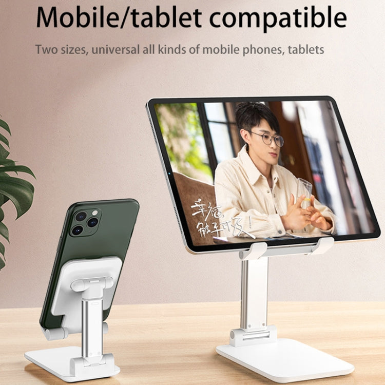 SSKY X5 Desktop Phone Live Foldable Tablet Bracket, Style: Standard Version (Black) - Desktop Holder by SSKY | Online Shopping UK | buy2fix