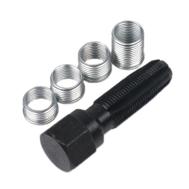 5 PCS/Set 14mm Spark Plug Hole Thread Repair Tool Tap Regenerator - In Car by buy2fix | Online Shopping UK | buy2fix