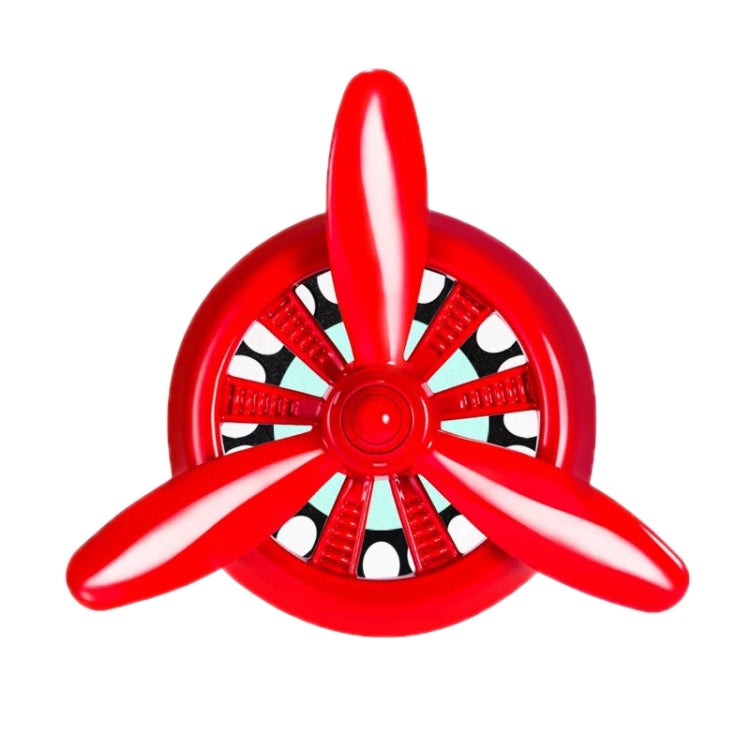 Car Air Outlet Perfume Aromatherapy Swivel Fan(Red Without Light) - In Car by buy2fix | Online Shopping UK | buy2fix