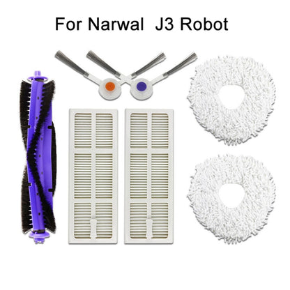 For Narwal Clean Robot J3 Spare Part Accessory 1pc Main Brush - Consumer Electronics by buy2fix | Online Shopping UK | buy2fix